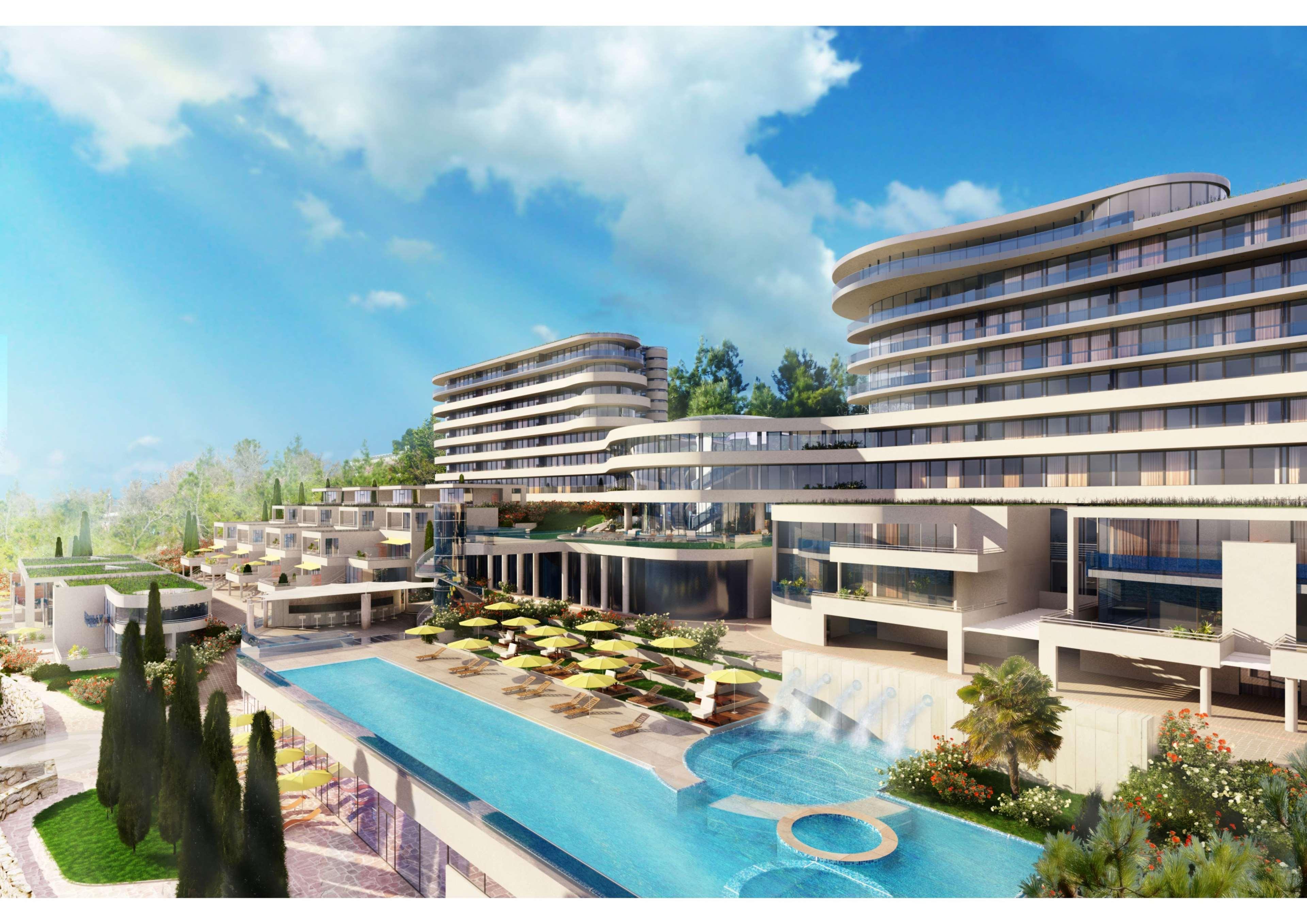 Hilton Rijeka Costabella Beach Resort And Spa المظهر الخارجي الصورة The complex